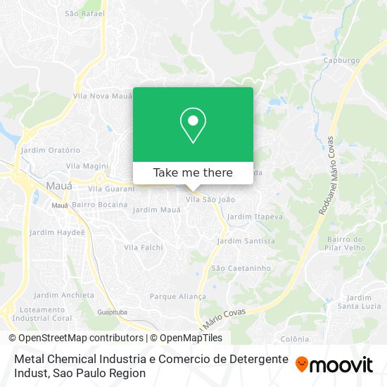 Metal Chemical Industria e Comercio de Detergente Indust map