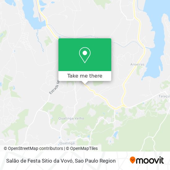 Salão de Festa Sitio da Vovó map