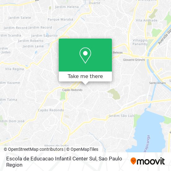 Escola de Educacao Infantil Center Sul map