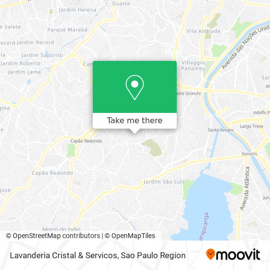Lavanderia Cristal & Servicos map
