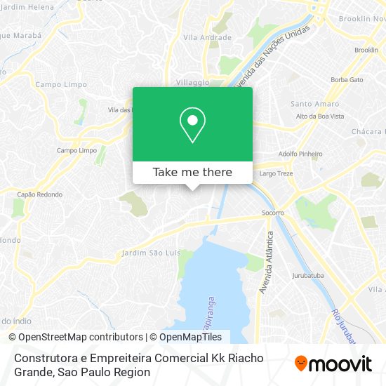 Construtora e Empreiteira Comercial Kk Riacho Grande map