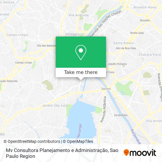 Mv Consultora Planejamento e Administração map