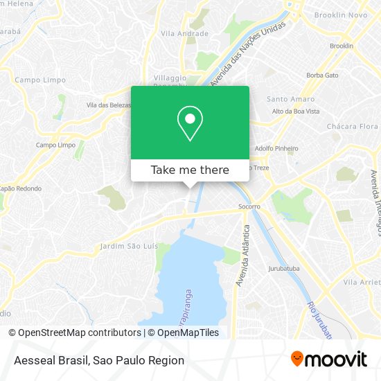 Mapa Aesseal Brasil