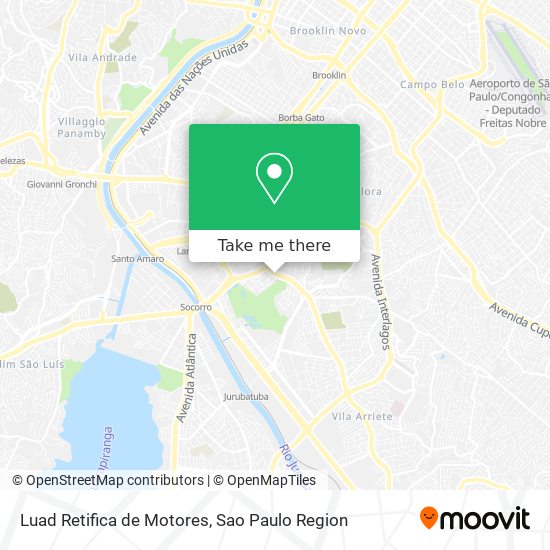 Mapa Luad Retifica de Motores