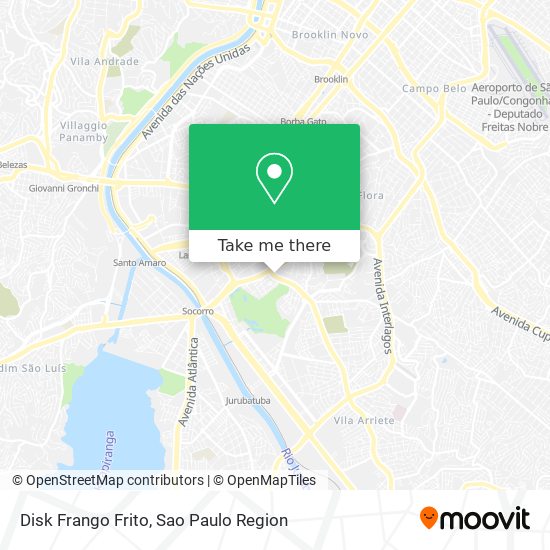 Disk Frango Frito map