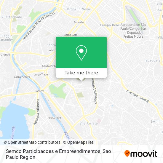 Semco Participacoes e Empreendimentos map