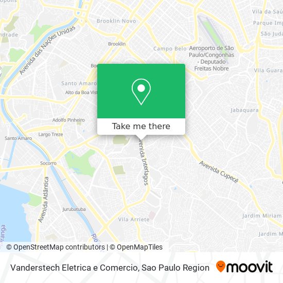 Vanderstech Eletrica e Comercio map