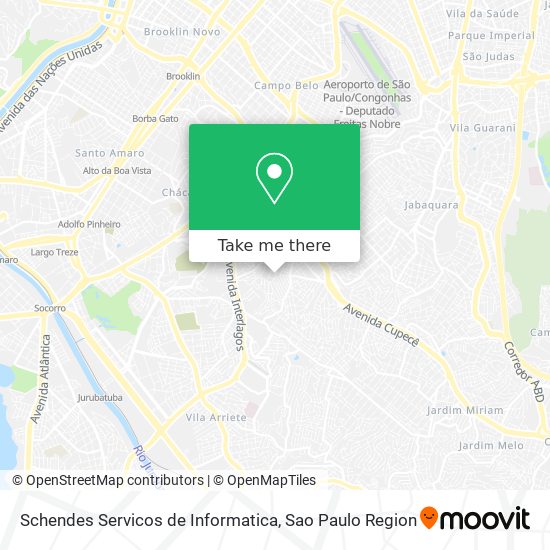 Schendes Servicos de Informatica map