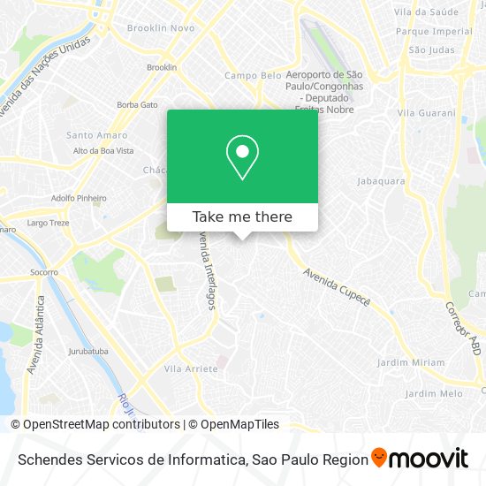 Mapa Schendes Servicos de Informatica