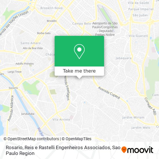 Rosario, Reis e Rastelli Engenheiros Associados map