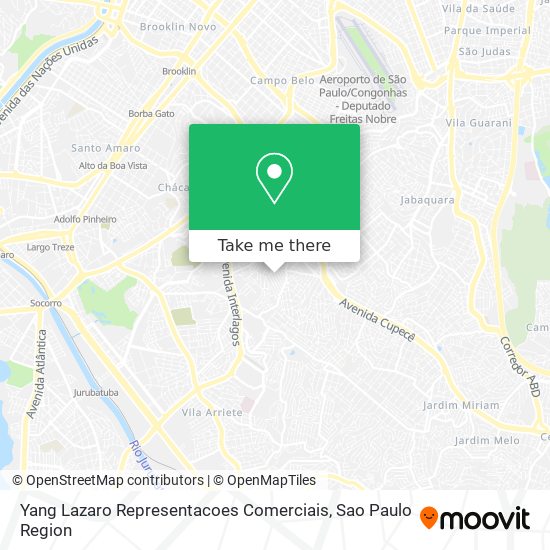 Mapa Yang Lazaro Representacoes Comerciais