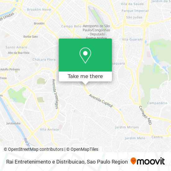 Rai Entretenimento e Distribuicao map