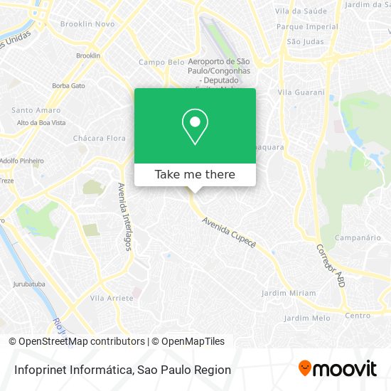 Infoprinet Informática map