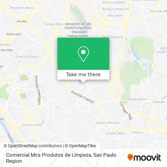 Mapa Comercial Mcs Produtos de Limpeza