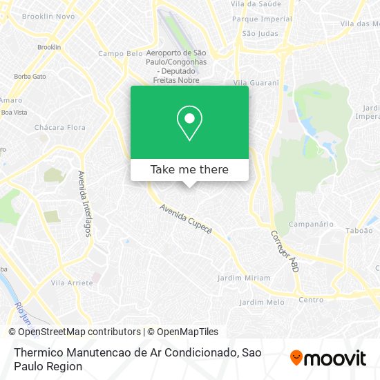 Mapa Thermico Manutencao de Ar Condicionado