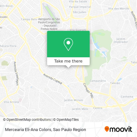 Mapa Mercearia Eli-Ana Colors