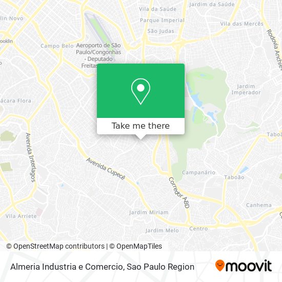 Almeria Industria e Comercio map