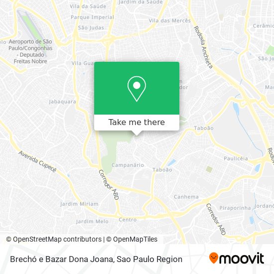 Brechó e Bazar Dona Joana map