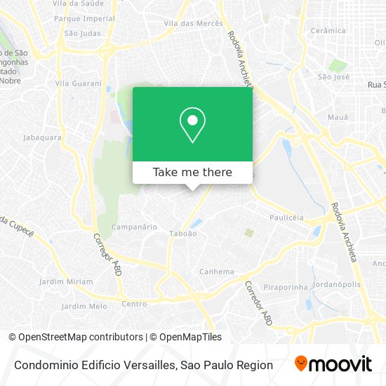 Mapa Condominio Edificio Versailles