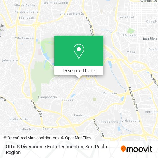 Otto S Diversoes e Entretenimentos map