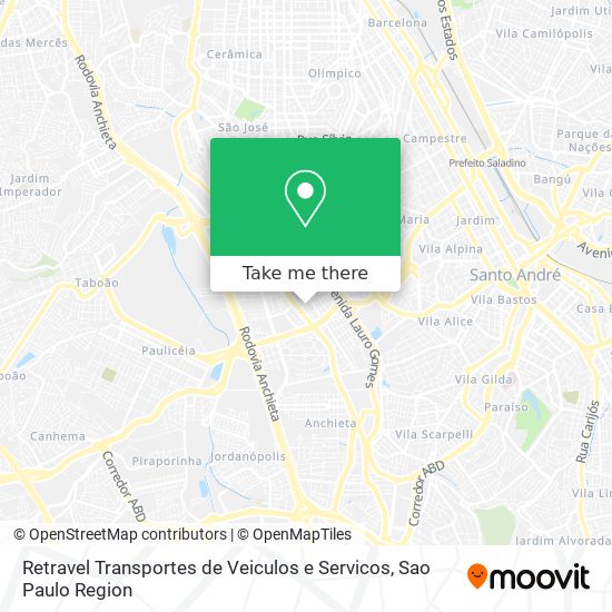 Retravel Transportes de Veiculos e Servicos map