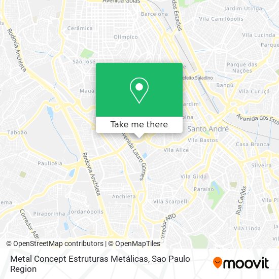 Metal Concept Estruturas Metálicas map