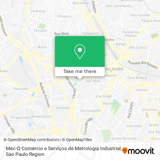 Mec-Q Comércio e Serviços de Metrologia Industrial map