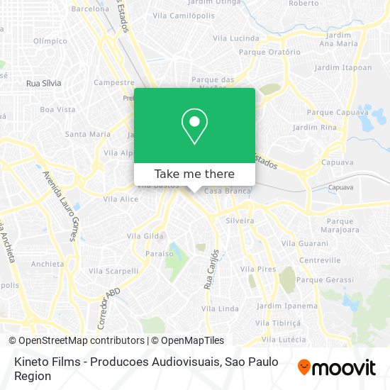 Kineto Films - Producoes Audiovisuais map
