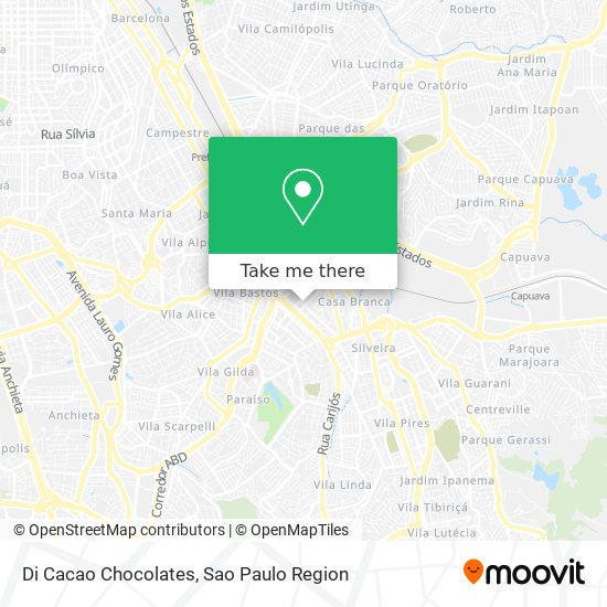 Di Cacao Chocolates map