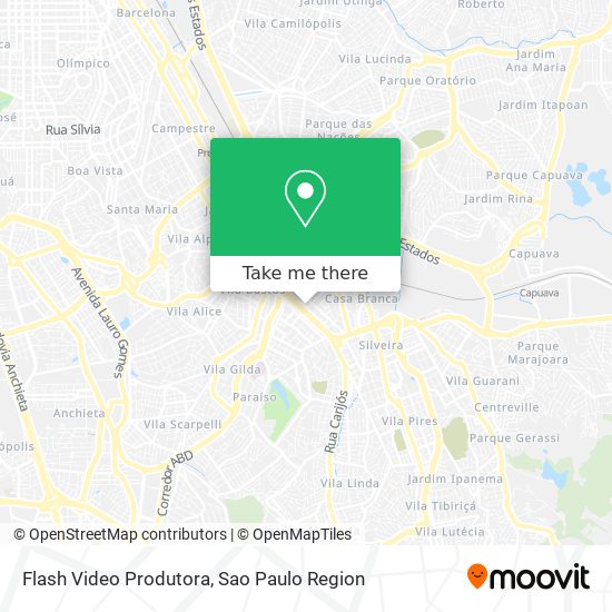 Flash Video Produtora map