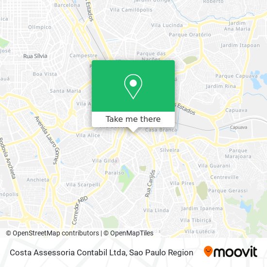 Costa Assessoria Contabil Ltda map