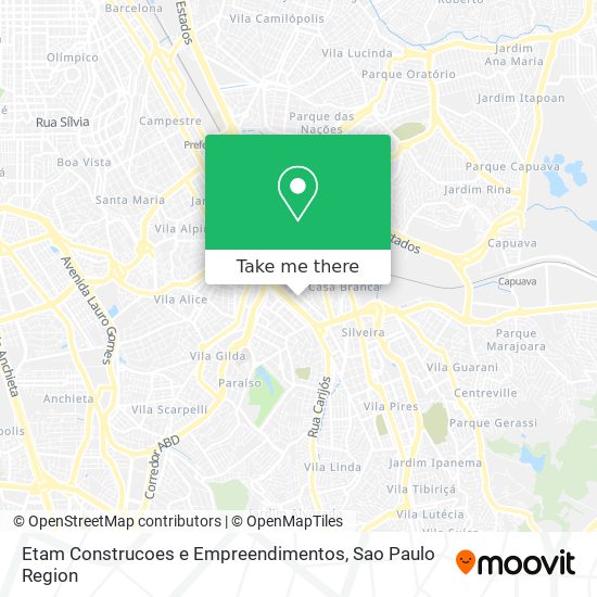 Etam Construcoes e Empreendimentos map