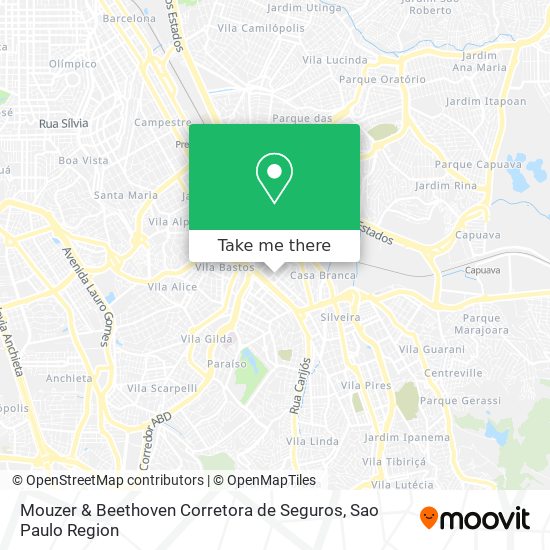 Mouzer & Beethoven Corretora de Seguros map