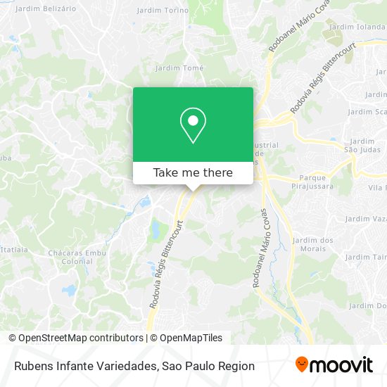 Rubens Infante Variedades map
