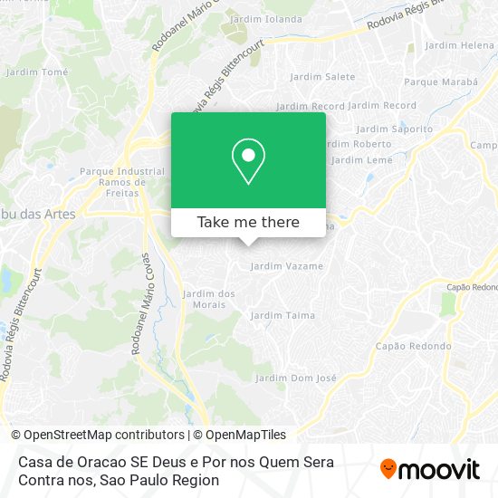 Casa de Oracao SE Deus e Por nos Quem Sera Contra nos map