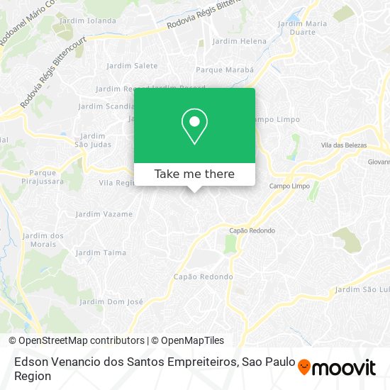 Edson Venancio dos Santos Empreiteiros map