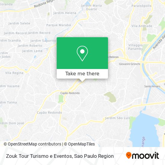 Zouk Tour Turismo e Eventos map