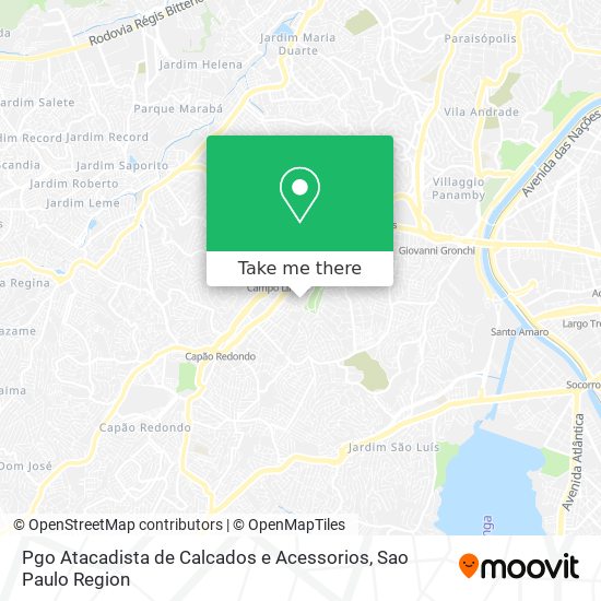 Pgo Atacadista de Calcados e Acessorios map