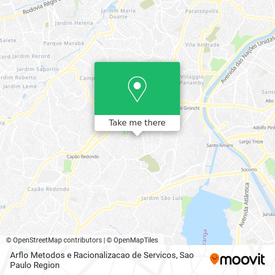 Arflo Metodos e Racionalizacao de Servicos map