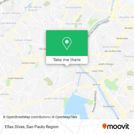 Ellas Divas map