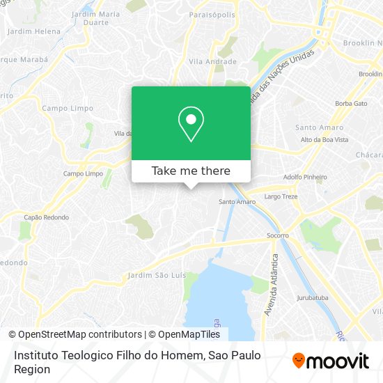Instituto Teologico Filho do Homem map