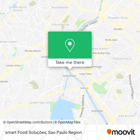 smart Food Soluções map