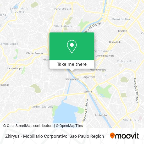 Zhiryus - Mobiliário Corporativo map