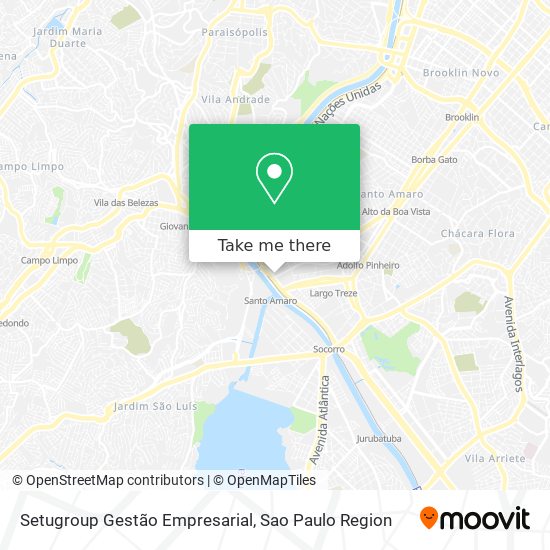 Setugroup Gestão Empresarial map