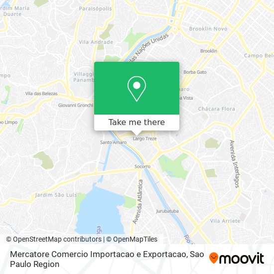 Mercatore Comercio Importacao e Exportacao map