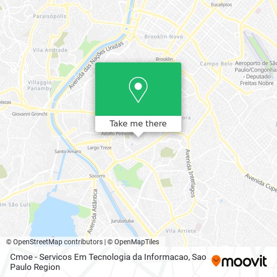 Mapa Cmoe - Servicos Em Tecnologia da Informacao