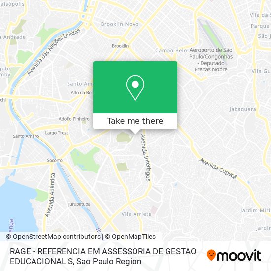 RAGE - REFERENCIA EM ASSESSORIA DE GESTAO EDUCACIONAL S map