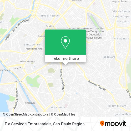 E a Servicos Empresariais map