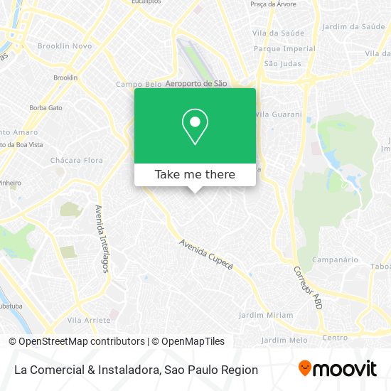 La Comercial & Instaladora map