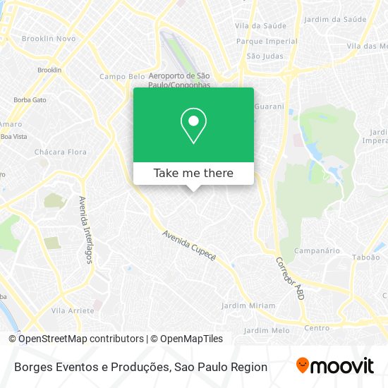 Borges Eventos e Produções map